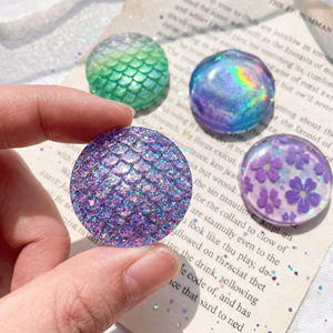 LEQU Happy And Fun Holographic Glitter <b>Set</b> 6 Colors For Craft DIY Art Projects - Product Image 3