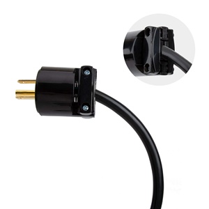 Linsheng 15A 125V 3 prong thay thế cắm 2 cực 3 dây NEMA 5-15p thẳng lưỡi điện cắm - Product Image 4