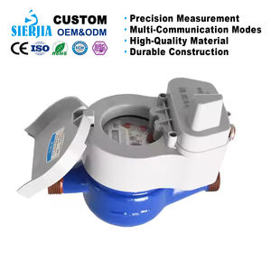 Plástico do bronze do sistema de alarme azul do OEM do medidor de água <span class=keywords><strong>home</strong></span> ultrassônico esperto DN15 Lorawan Multiflow Digitas customizável - Product Image 2
