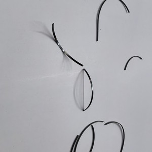F2063 Nickel Titanium Alloy Memory Wire Arc Spring 1.5mm Width 0.5mm Thickness Forged Polished Durable Choice - Product Image 1
