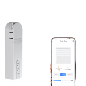 ม่านม้วนอัจฉริยะแบบไร้สาย Tuya พร้อมมอเตอร์ไฟฟ้า ควบคุมผ่าน WiFi รองรับ Google Alexa ปรับแต่งได้ - Product Image 1