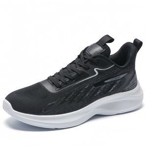 Chaussures de course d'extérieur personnalisées pour hommes, légères, respirantes, pour le skateboard, sportives, anti-odeur, amortissantes, conception OEM en gros - Product Image 3