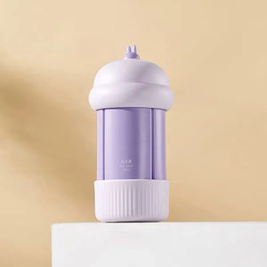 Lot de 4 contenants de voyage rechargeables pour cosmétiques et articles de toilette (shampoing, gel douche, lotion, nettoyant corporel) - Product Image 4