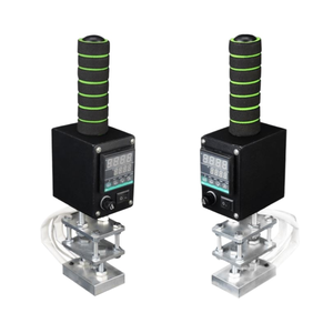 Machine de marquage à chaud manuelle portative en aluminium à poignée unique pour gaufrage de plaques d'immatriculation, cuir, PVC, PE, PU, bois - Product Image 1