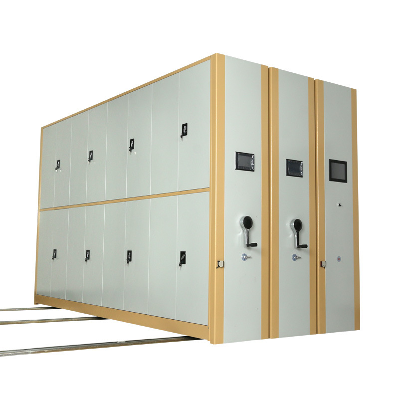 Mesure sur site de rayonnages mobiles