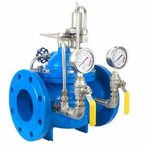 Katup Pengurang Tekanan <span class=keywords><strong>Gas</strong></span> Tipe Pilot yang Dapat Disesuaikan untuk Penggunaan Air/Minyak/Uap - Product Image 1