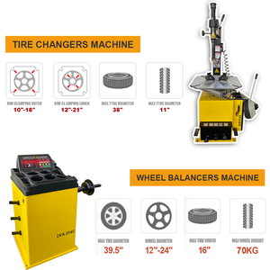 Mỹ Kho <span class=keywords><strong>Pick</strong></span> up 39 ''Max Lốp Changer Và 21' 'Rim Lốp Cân Bằng Máy Combo - Product Image 5