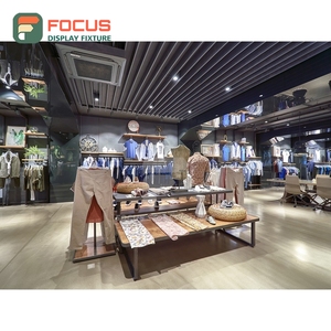 Étagères de Magasin Commercial en Acier Inoxydable pour la Planification de l'Espace Commercial et les Boutiques de Vêtements en Chaîne - Product Image 2