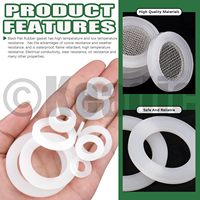 71 pièces, 10 tailles, joint torique en silicone, marque OEM/ODM, Chine, Zhejiang