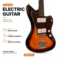 Swift Horse 4-String Electric Guitar Poplar Body & Maple Neck Custom Logo OEM for Wholesale & Music Stores
