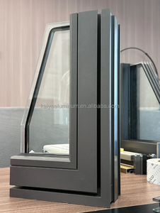 Porte <span class=keywords><strong>coulissante</strong></span> insonorisée de qualité supérieure et fenêtre sur mesure, système de portes et fenêtres en aluminium pour usage résidentiel - Product Image 2
