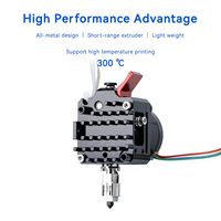 Extrudeuse pour imprimante 3d avec moteur pas à pas de 36mm M6 Short-Travel Dual Gear Upgrade Mini Extrudeuse pour CR-10 S Ender 3 V2 Series Models