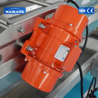 Automatische vibrerende salade-ontwateringsmachine, zachte vibratiescherm oppervlaktewater-extractor/dehydrator voor voedselverwerking