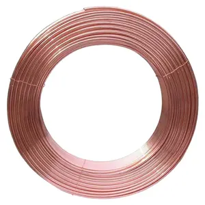 1/4 pouces ASTM B280 rouleau de cuivre 6.35X0.7mm tube de cuivre 410A bobine de tuyauterie en cuivre