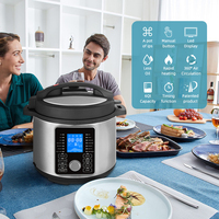 Autocuiseur Électrique Intelligent Storman 6L 8L en Acier Inoxydable 1000W avec Contrôle par Application pour Riz et Soupe, Idéal Cuisine et Maison