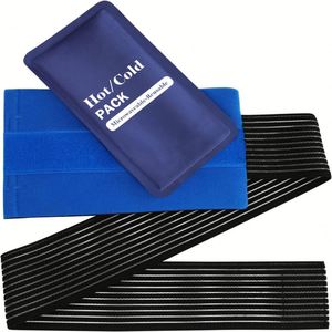 Compresa de Gel Frío/Calor para Alivio del Dolor, de Nailon Tafetán, Varios Modelos, con Logotipo del Fabricante, para Lesiones - Product Image 1