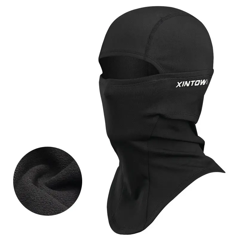 High Quality One Hole custom Logo Outdoor Motorcycle Cycling training Windproof Face masks Full Face Cover Balaclava ski mask