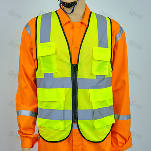 अनुकूलन योग्य लोगो निर्माण लुभावनी सुरक्षा कपड़े, साइट के लिए यातायात शुल्क सूट को प्रतिबिंबित करते हुए बहु-जेब वाली के लिए यातायात शुल्क सूट - Product Image 4