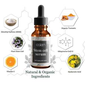 Sérum de cellules souches de pomme de réparation de peau de rides bio et naturel de marque privée - Product Image 2