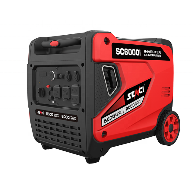 Senci Inverter Generator Brand Engine 5.5kW Portable Gasoline Generator Dymano 5500watts