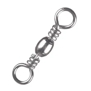 Newbility high quality strong strength swivel snap iron fishing snap swivel Barrel swivels