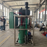 Machine à glaçons tubulaires industrielle de 2000 kg/jour, capacité en acier inoxydable 304, contrôlée par PLC