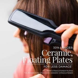 Professionnel 1 pouce titane plaque fer plat <span class=keywords><strong>Max</strong></span> cheveux Super large fers haute qualité LCD électrique lisseur de cheveux en gros - Product Image 4