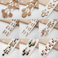 Collection de bijoux XUPING plaqué or avec zircon, motif dauphin, style animal, ensemble collier et boucles d'oreilles, vente en gros