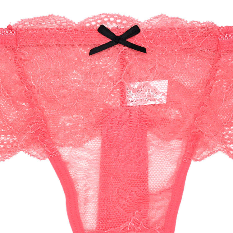 Wholesale Ladies Panties Lace Sexy Lingerie Underwear Women's T-back Thongs