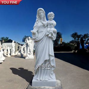 Statues <span class=keywords><strong>de</strong></span> la Vierge <span class=keywords><strong>Marie</strong></span> en marbre pour la décoration extérieure des églises, sculpture <span class=keywords><strong>de</strong></span> la <span class=keywords><strong>mère</strong></span> et <span class=keywords><strong>de</strong></span> <span class=keywords><strong>l</strong></span>'enfant - Product Image 4