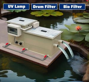 Filtre à tambour K5 pour bassin à carpes koï, filtre biologique, lampe UV et filtration combinée pour bassin à poissons - Vente en gros - Product Image 5