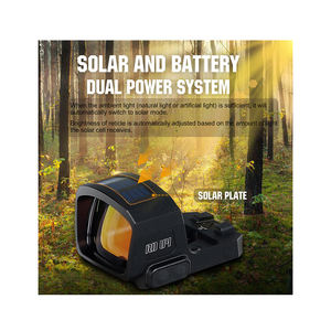 Mira Telescópica Ohhunt Optics 30x22 con Ventana Grande, Energía Solar, <span class=keywords><strong>Sensor</strong></span> <span class=keywords><strong>de</strong></span> <span class=keywords><strong>Movimiento</strong></span>, Activación por <span class=keywords><strong>Movimiento</strong></span>, Punto Rojo, Reflex - Product Image 1