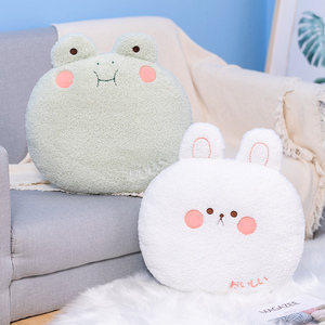 Almohada de felpa de oso súper suave, peluche de conejo, oso de peluche, Rana, adorable oso de peluche, Tigre, escuchar cerdo, cojín para sofá - Product Image 5