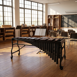 Marimba durable 4,3 octaves A2-C7 avec ensemble de housse de protection professionnelle - Product Image 3