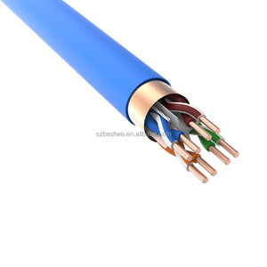 Source Factory 6.0mm FTP CCA Indoor <b>Ethernet</b> <b>Cable</b> PVC Jacket Communication LAN <b>Cable</b> CAT 6 - Product Image 5