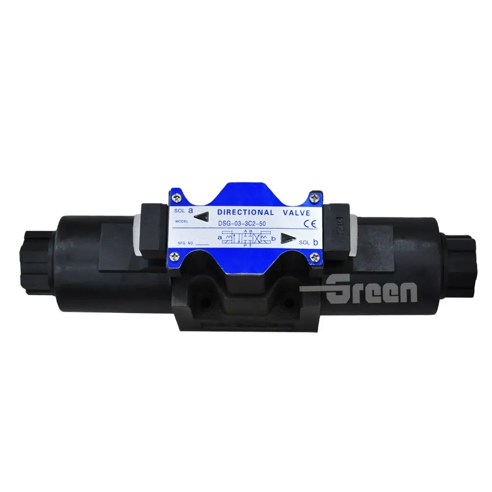 Durable Plug-in Connector DSG-01-3C2 DSG DSG-01-3C4 Proportional Solenoid Valve for CNC lathe