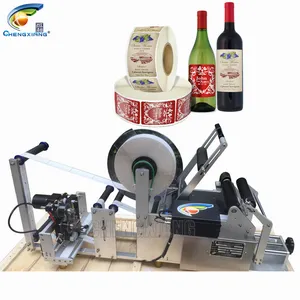 CHENG XIANG CX-BYT 100ml 500ml 750ml Olivenöl Wein manuelle runde Flaschen etikett ier maschine