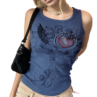 Vêtements vintage Y2k, corset, crop top, t-shirt Cyber Baby pour femmes, esthétique Emo Gothique Coquette, Grunge, Fairy Core, années 90, Ropa Fairycore