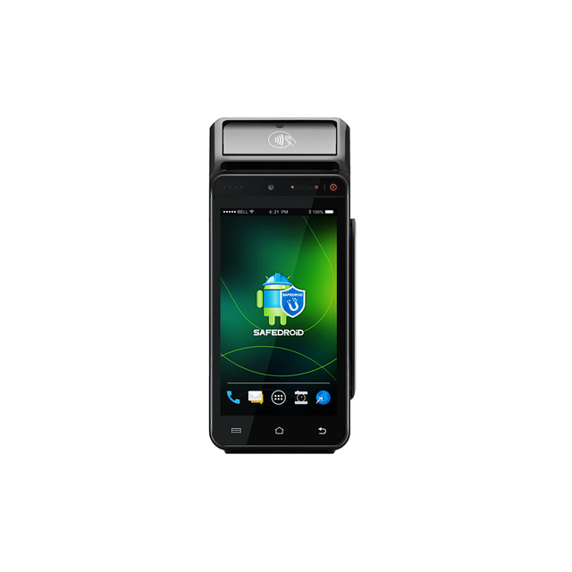 Android Touch POS Handheld Smart POS Terminal with 4G WIFI BT Printer