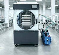 Hoogwaardige laboratoriumvacuümvriesdroogmachine met anti-corrosie trays voor peptideonderzoek in biologische laboratoria