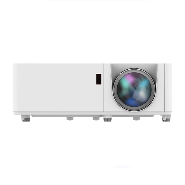 Yinzam HD41X LCD Short Throw Projector 3D High Lumens Laser Interactive with Built-In Speakers 4K Ready for Education Meetings