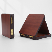 Support de médaille pliable en bois écologique personnalisé, plaque commémorative de trophée de gloire, bracelet de récompense, plaque d'hommage pour cadeaux de bienvenue