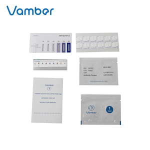 Vamber <span class=keywords><strong>Elisa</strong></span> Bộ dụng cụ xét nghiệm canine viêm gan truyền nhiễm parvovirus distemper virus leptospira toxoplasma <span class=keywords><strong>IgG</strong></span> kháng thể Combo thử nghiệm - Product Image 2