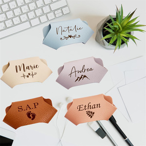 Eenvoudig Lederen Stethoscoop Naambordje Pu Lederen Stethoscoop Naammerk Verpleegstersnaambord Arts Ziekenhuis Cadeau Accessoires - Product Image 4