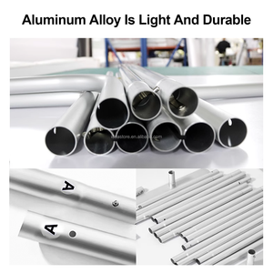 8ft 10ft 20ft triển lãm thương mại hiển thị CuộN kéo lên Pop Up hiển thị gian hàng căng căng vải Backdrop hiển thị biểu ngữ khán đài - Product Image 3