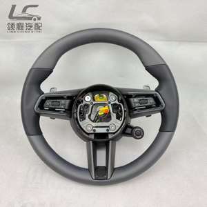 Volant en cuir <span class=keywords><strong>Porsche</strong></span> de haute qualité, design sportif en fibre de carbone, livraison directe d'usine, amélioration parfaite de l'intérieur pour - Product Image 1