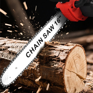 42V Brushless Cordless Chainsaw 16 Inch Lithium-Ion Battery Powered Chain <b>Saw</b> for Wood Cutting Tree Pruning Home Use BONAMEIJIN- - Product Image 3