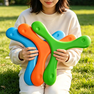 Disque volant en EVA à 3 pales, personnalisable en couleur et taille, nouveau, avec logo sérigraphié OEM, <span class=keywords><strong>boomerang</strong></span> en mousse estampé, sportif, motif <span class=keywords><strong>dessin</strong></span> <span class=keywords><strong>animé</strong></span>, léger et sûr - Product Image 2