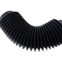Couvercle de vis de Machine-outil soufflet circulaire couvercle de soufflet rond anti-poussière