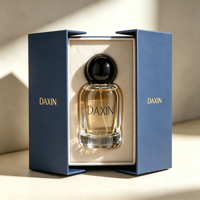 Flacon pulvérisateur de parfum en verre transparent en gros 50ml 100ml avec logo personnalisé et coffret cadeau de luxe, directement de l'usine, faible MOQ